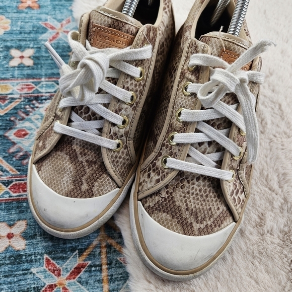 Coach Printed Sneaker Barrett Women US 8.5B - Picture 14 of 14